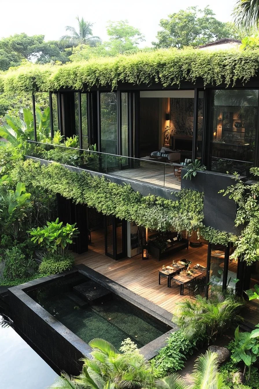 A Balcony Hideaway in the Greenery