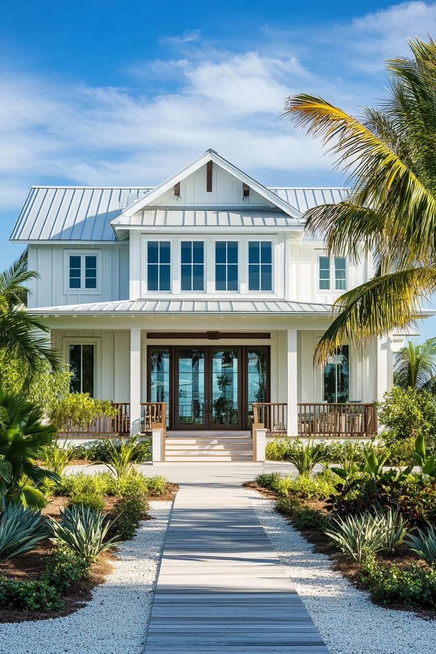 A Bright Coastal Retreat by the Waves