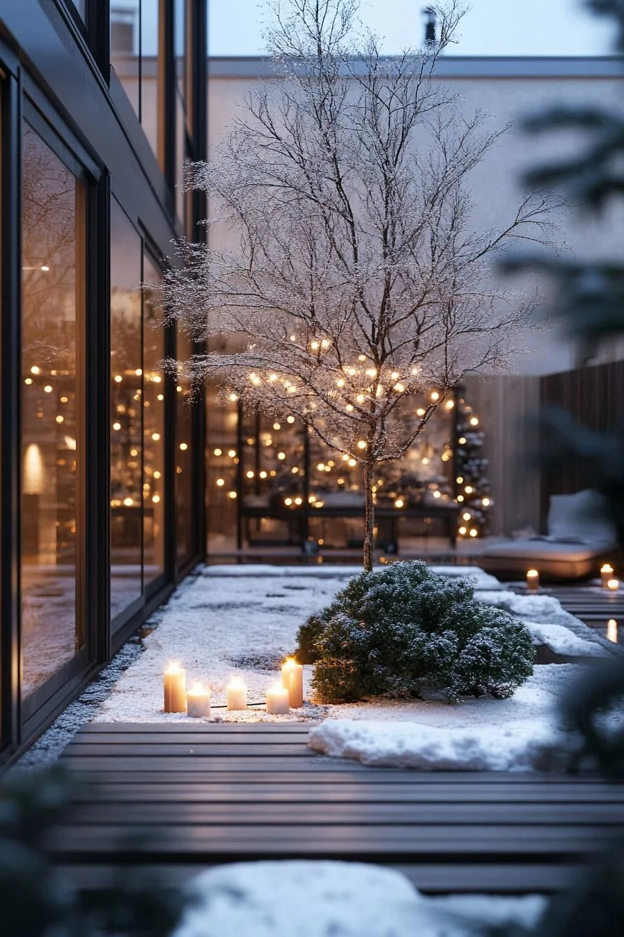 A Cozy Corner In A Winter Wonderland