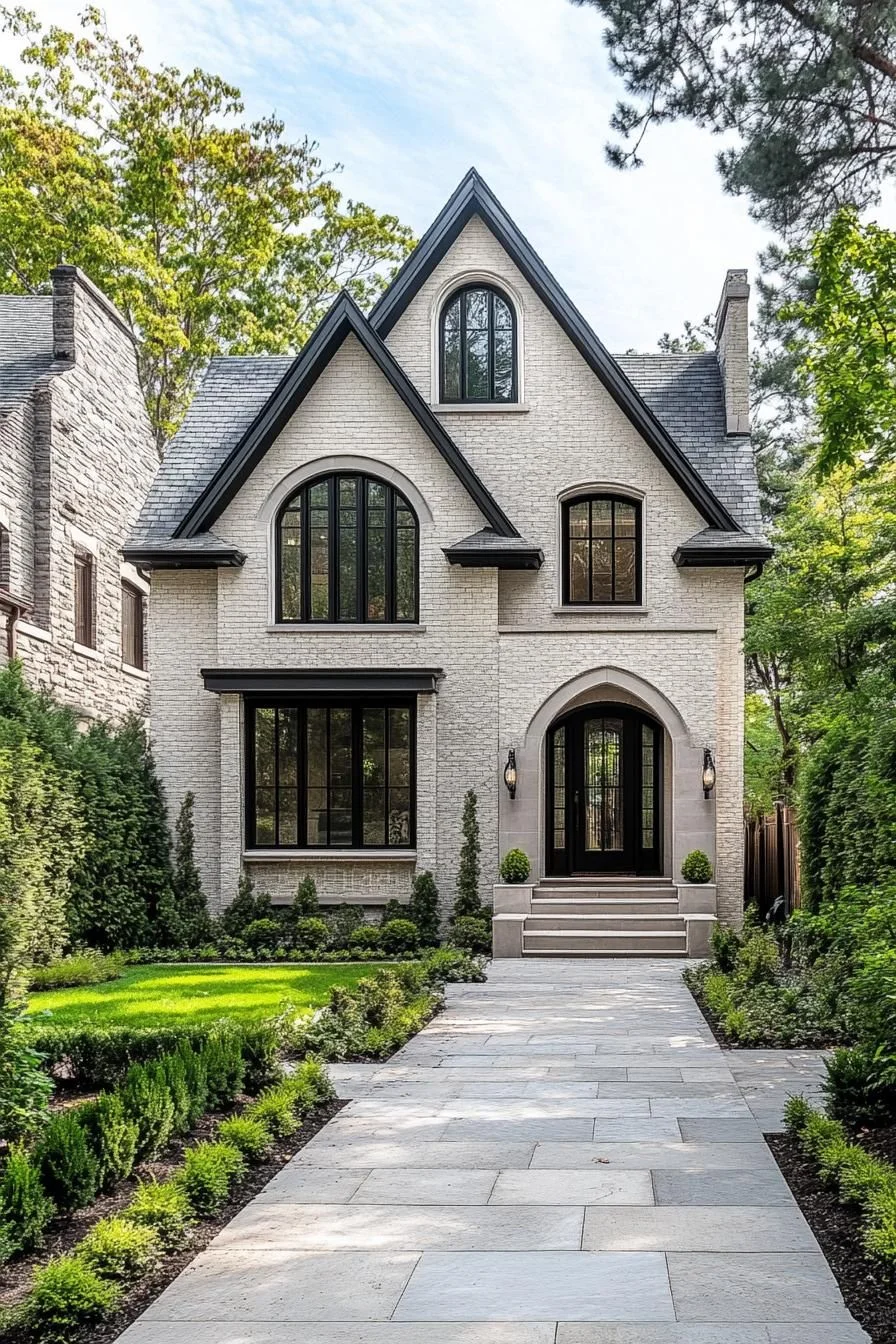 A Dreamlike Modern Tudor Vision