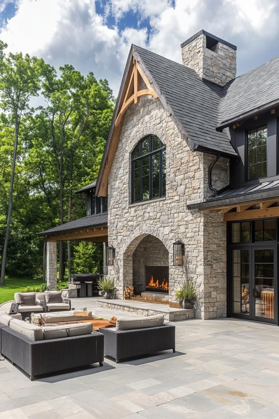 Fresh Architecture Built From Stone