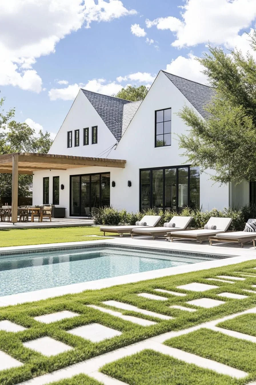 Stylish Poolside Home Escape