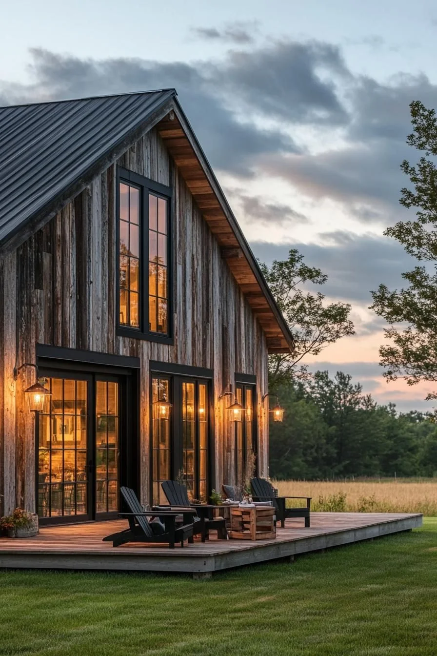 A Fresh Twist on Rustic Barn Charm