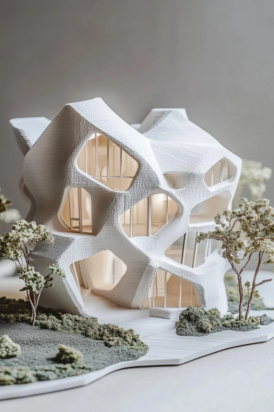 Honeycomb-Inspired Futuristic House Design