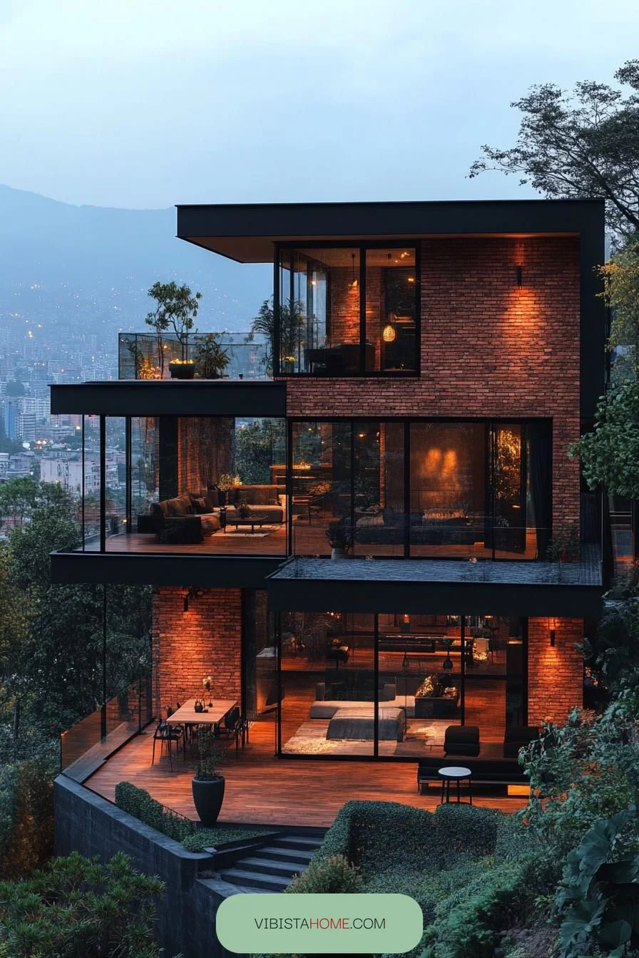 Brick Castle Overlooking the View