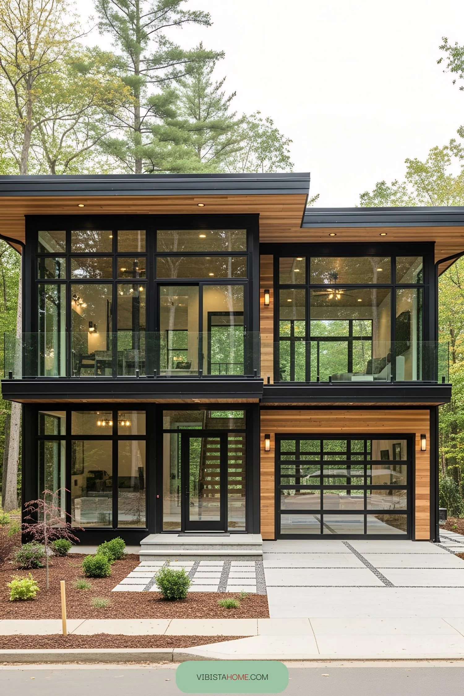 Glass Architecture That Blends with Nature