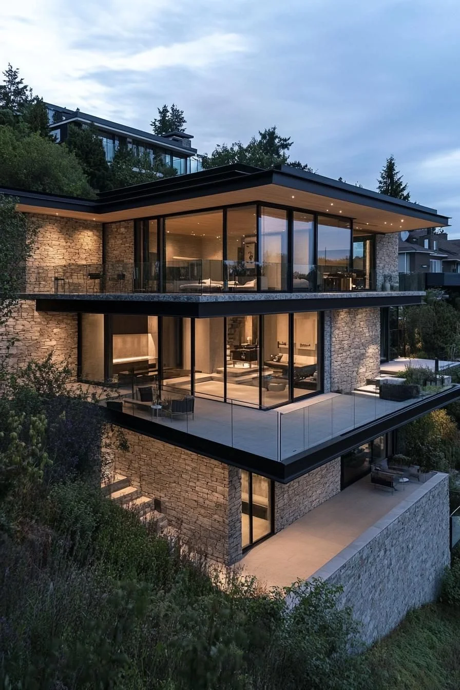 A Hilltop Hideaway Where Glass Meets Grass