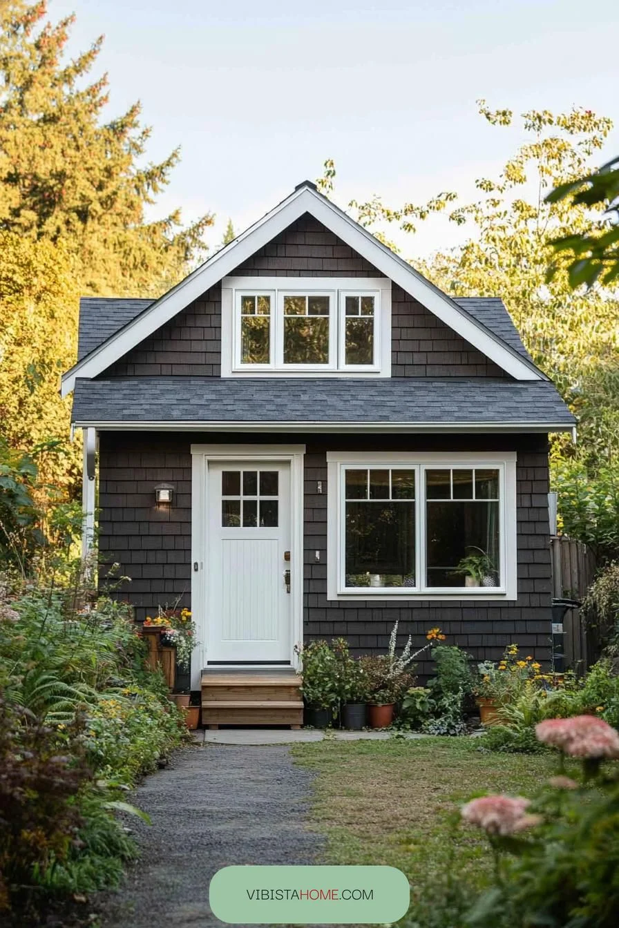 Cottage Surprise in Chocolate Shingle
