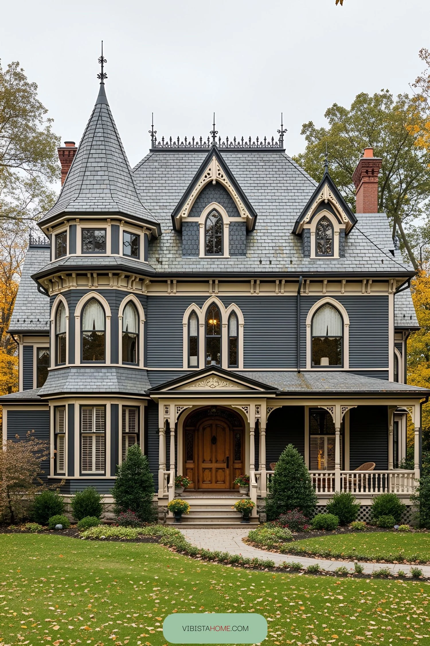 Enchanting Rooftops on Charming Castles
