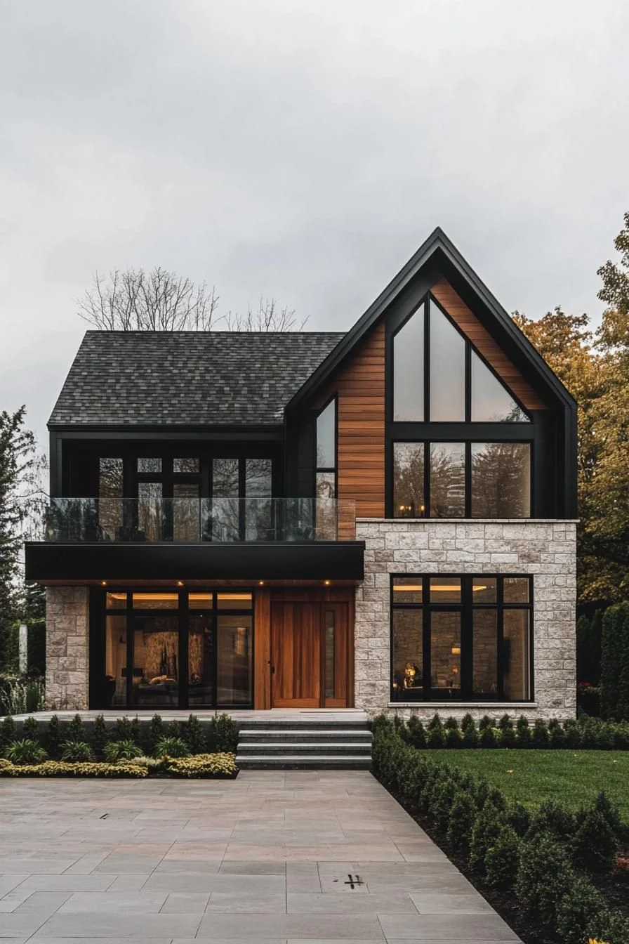 A Rustic Gabled Farmhouse of Distinction