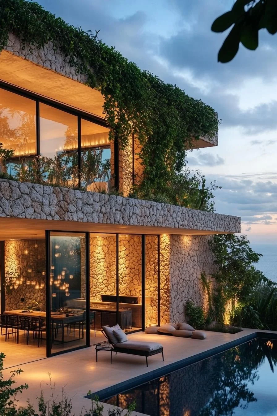 Hillside Retreat Wrapped in Greenery
