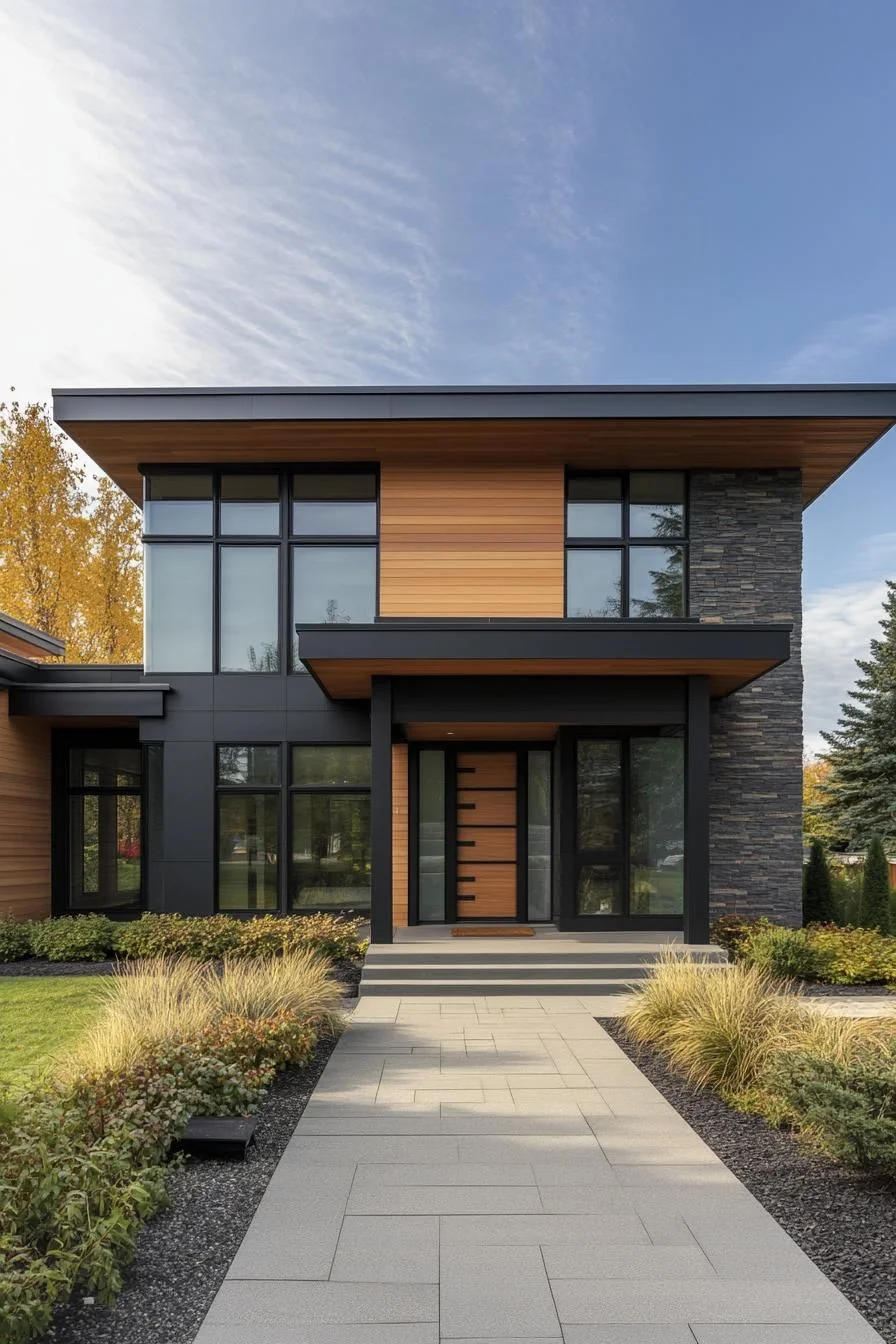 A Modern Home Tucked in the Meadow