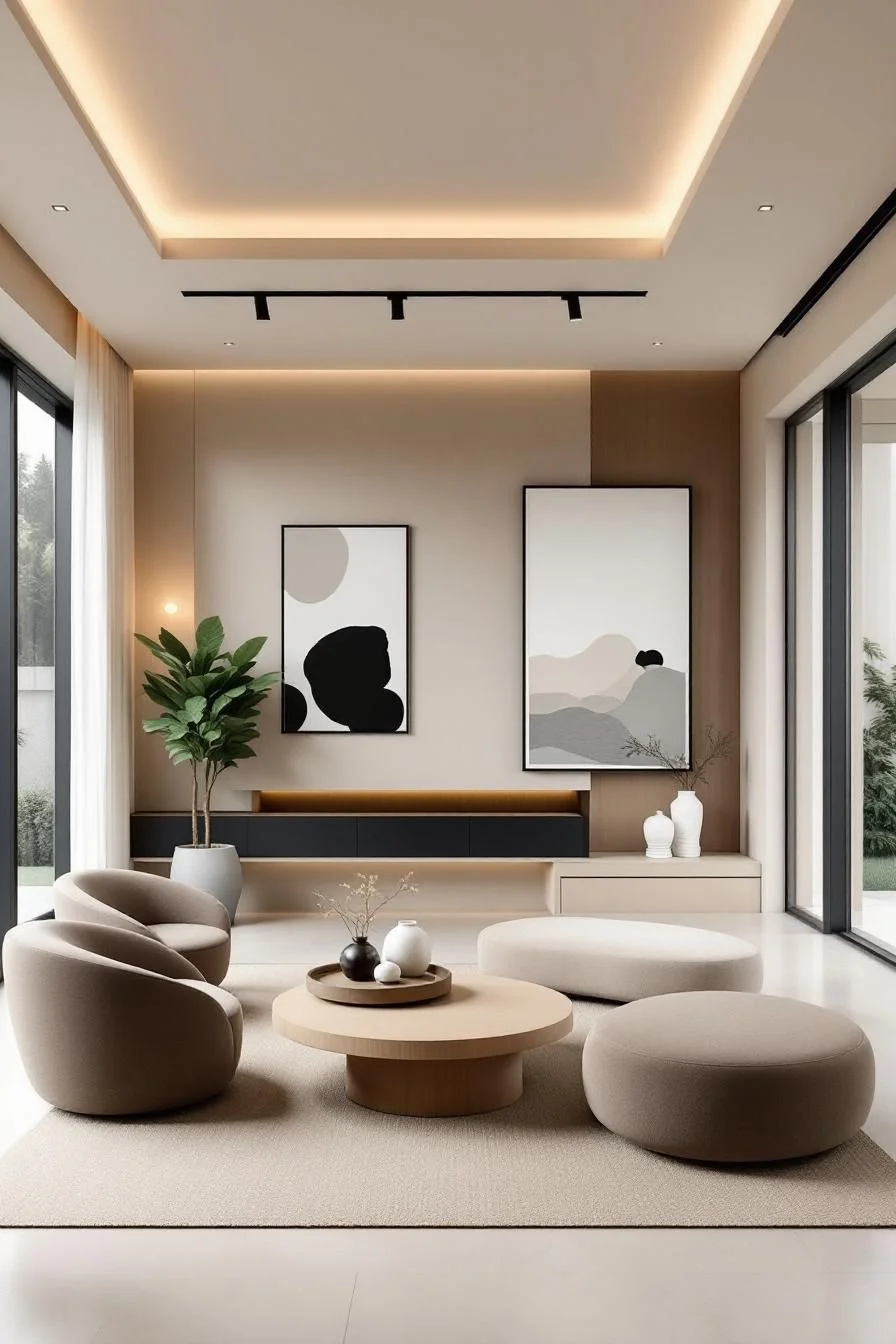 Minimalist Harmony in Wabi Sabi Living
