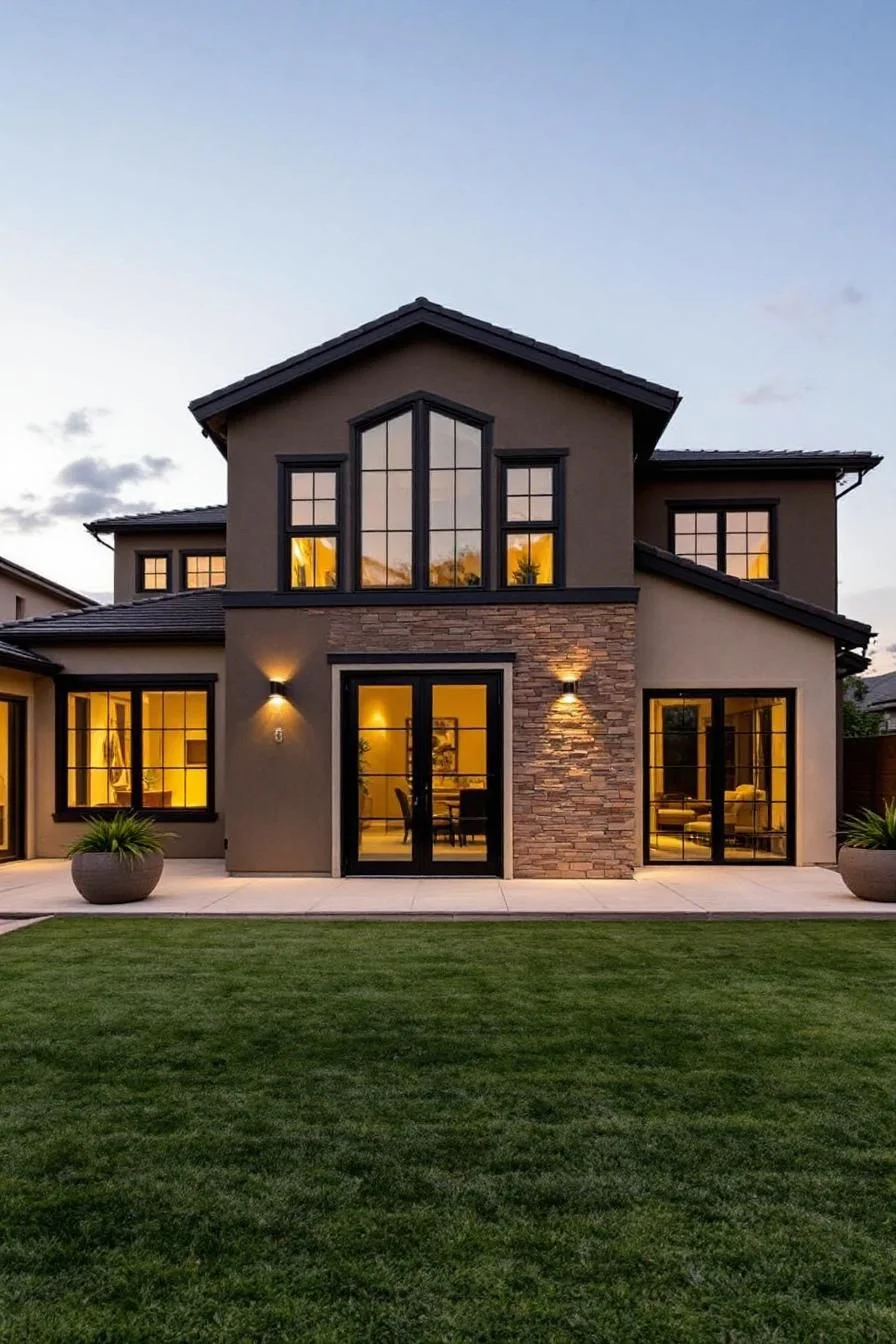 A Cozy Arizona Home at Twilight