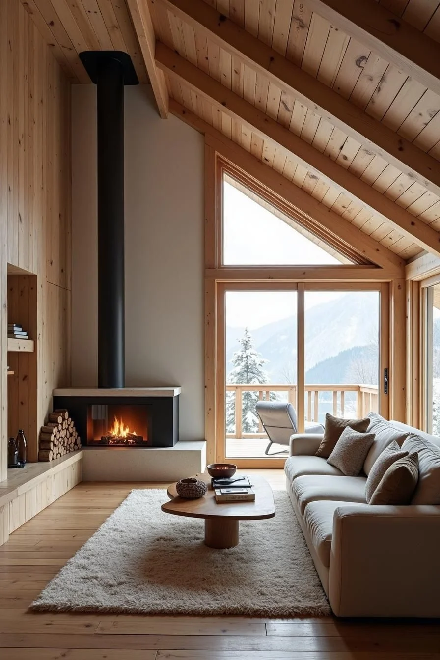 Fireside Fun and Fuzzy Timber Comfort