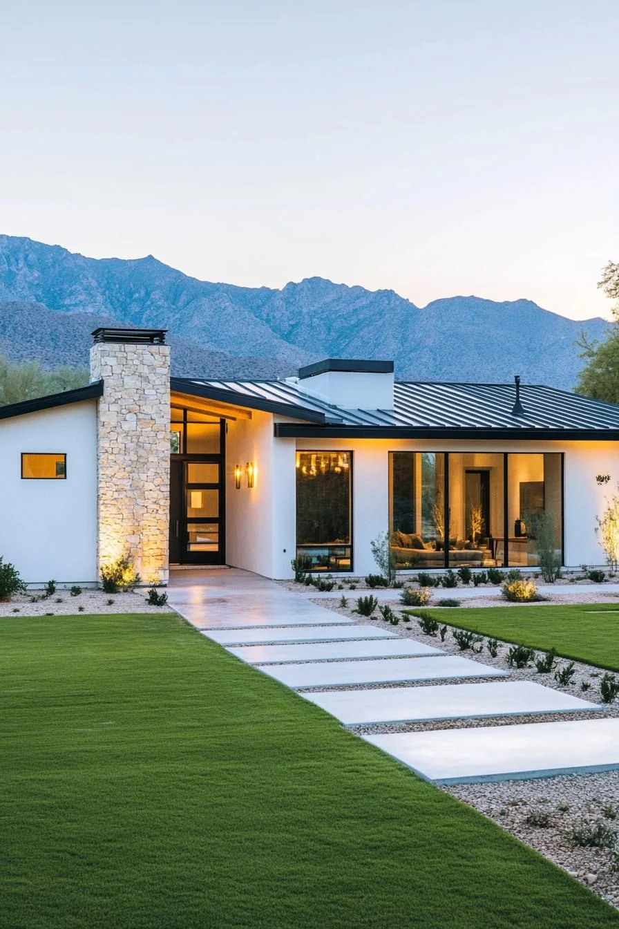 Modern Style in the Desert Landscape