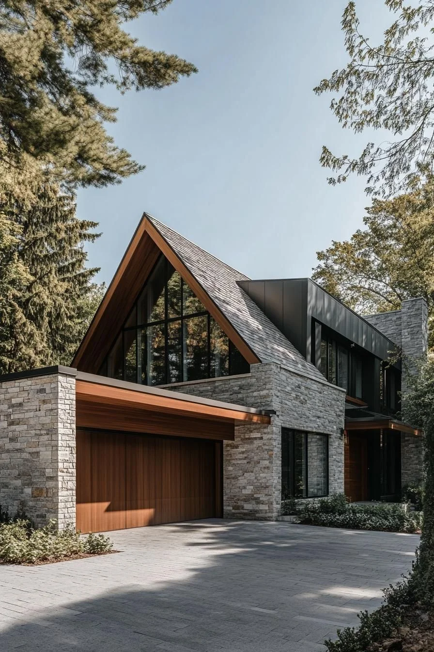 An A-Frame Delight Among Leafy Estates