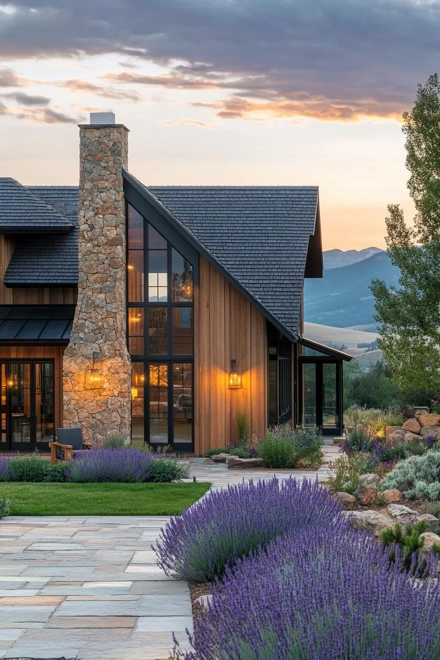 A Spellbound Stay With Pansies and Stone