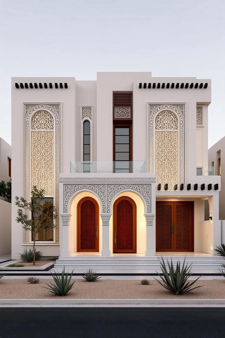 Arabian Style Built Around Arches