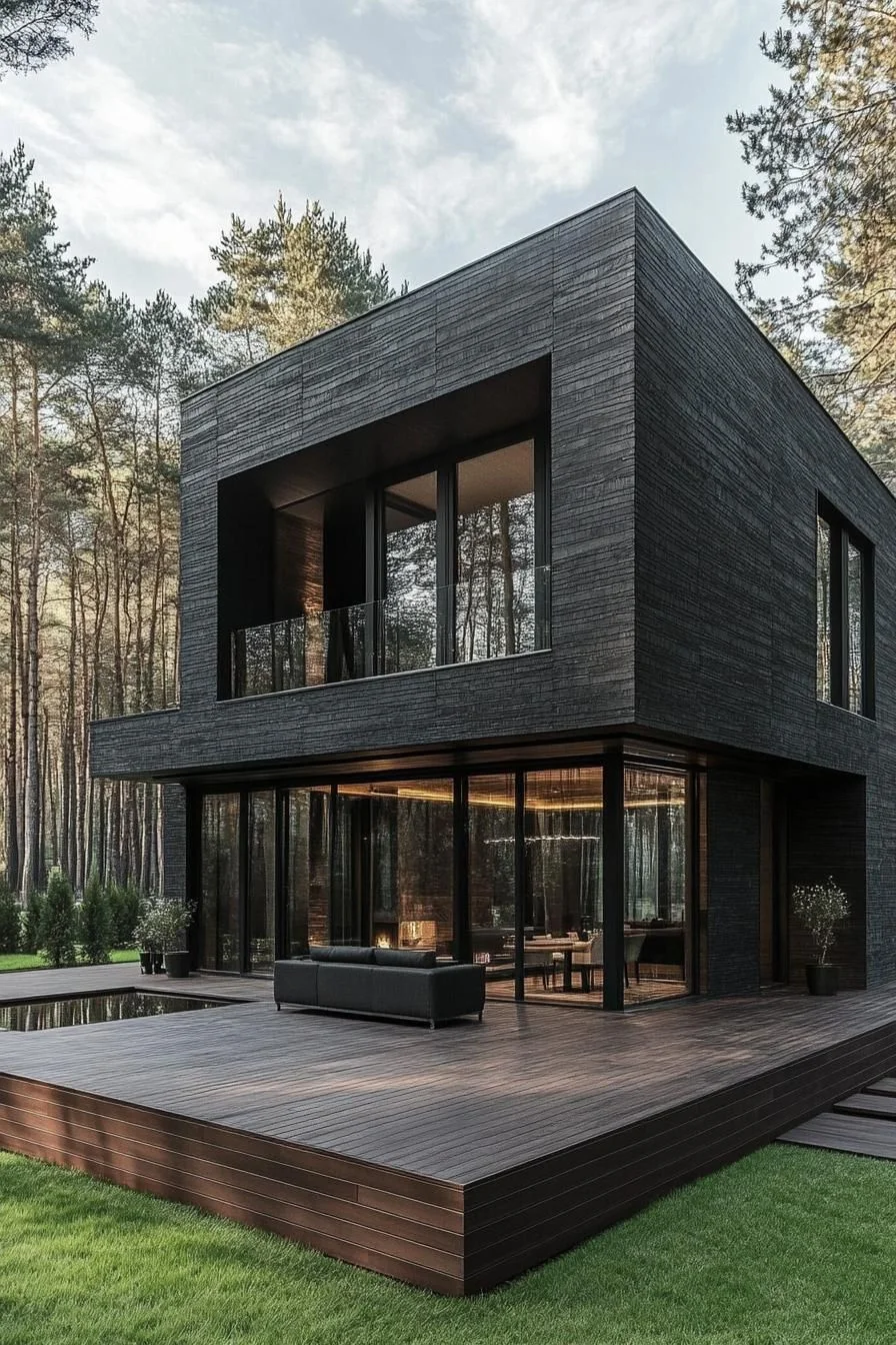 A Sleek, Stylish Timber Retreat