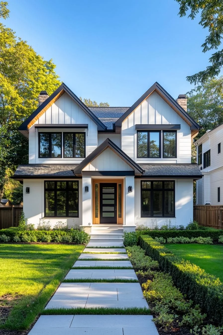 Contemporary Comfort with Bright Gables