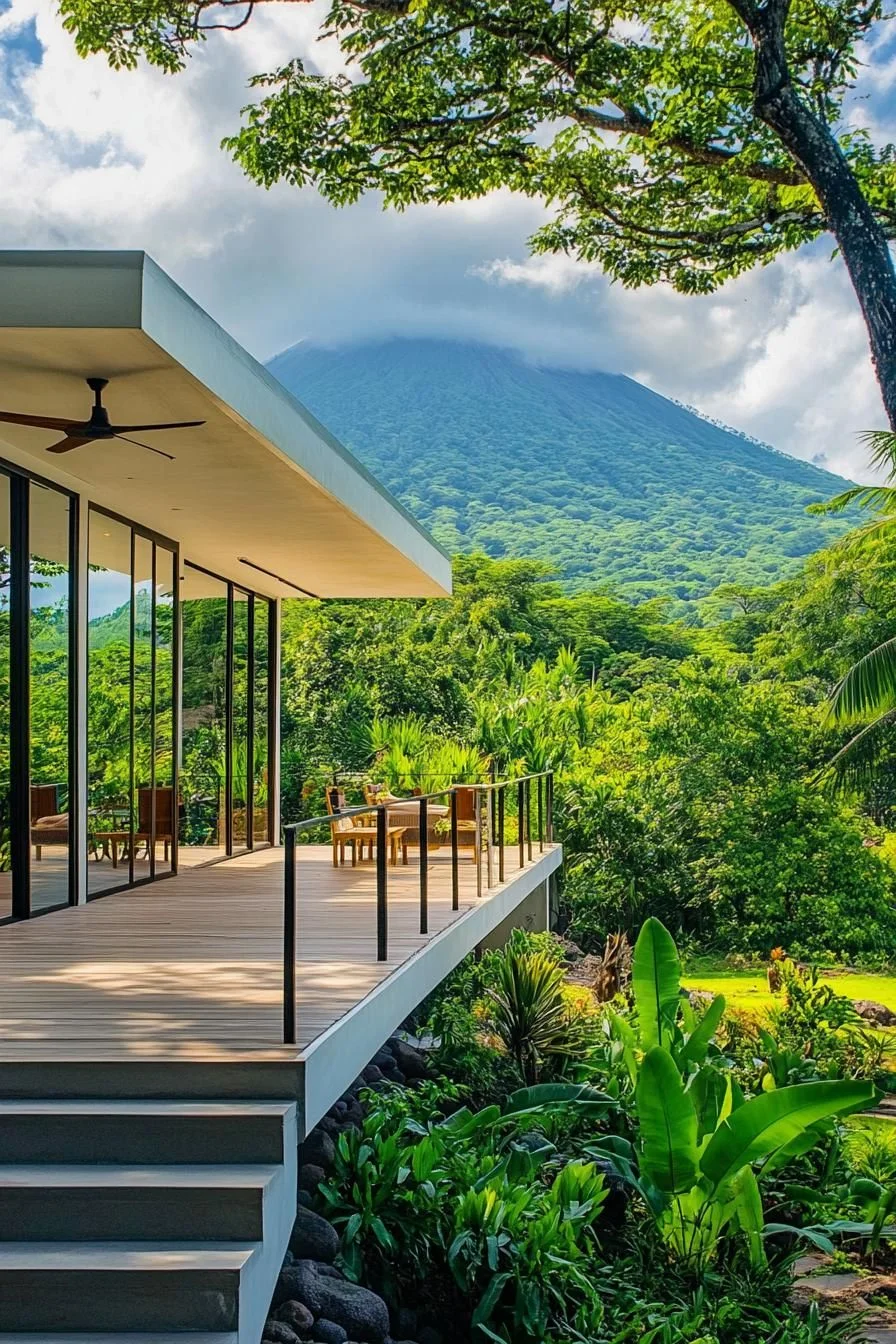 A Minimalist Escape With Mountain Views
