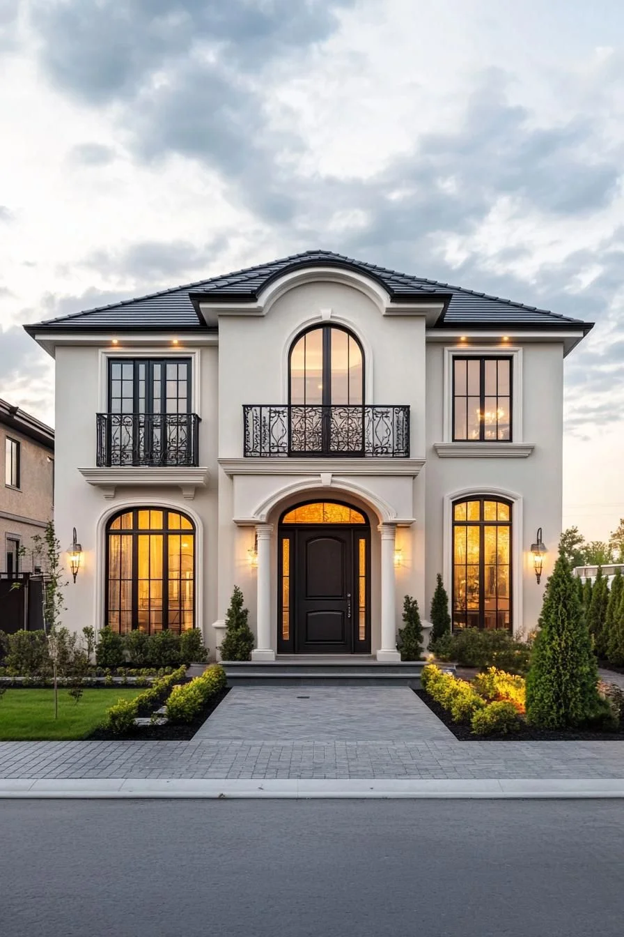 Stately Home With Modern French Touches