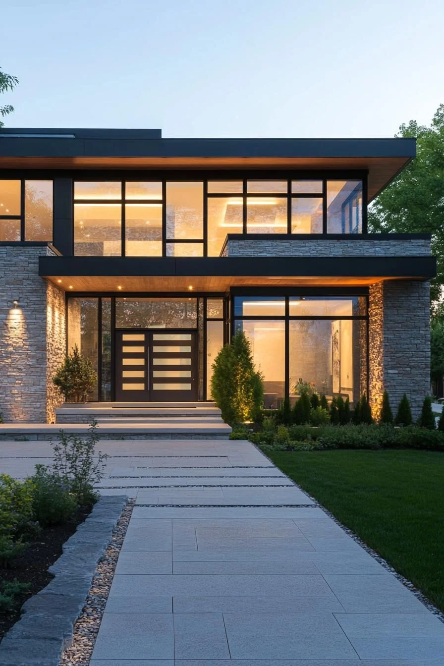 A Layered Facade of Modern Luxury