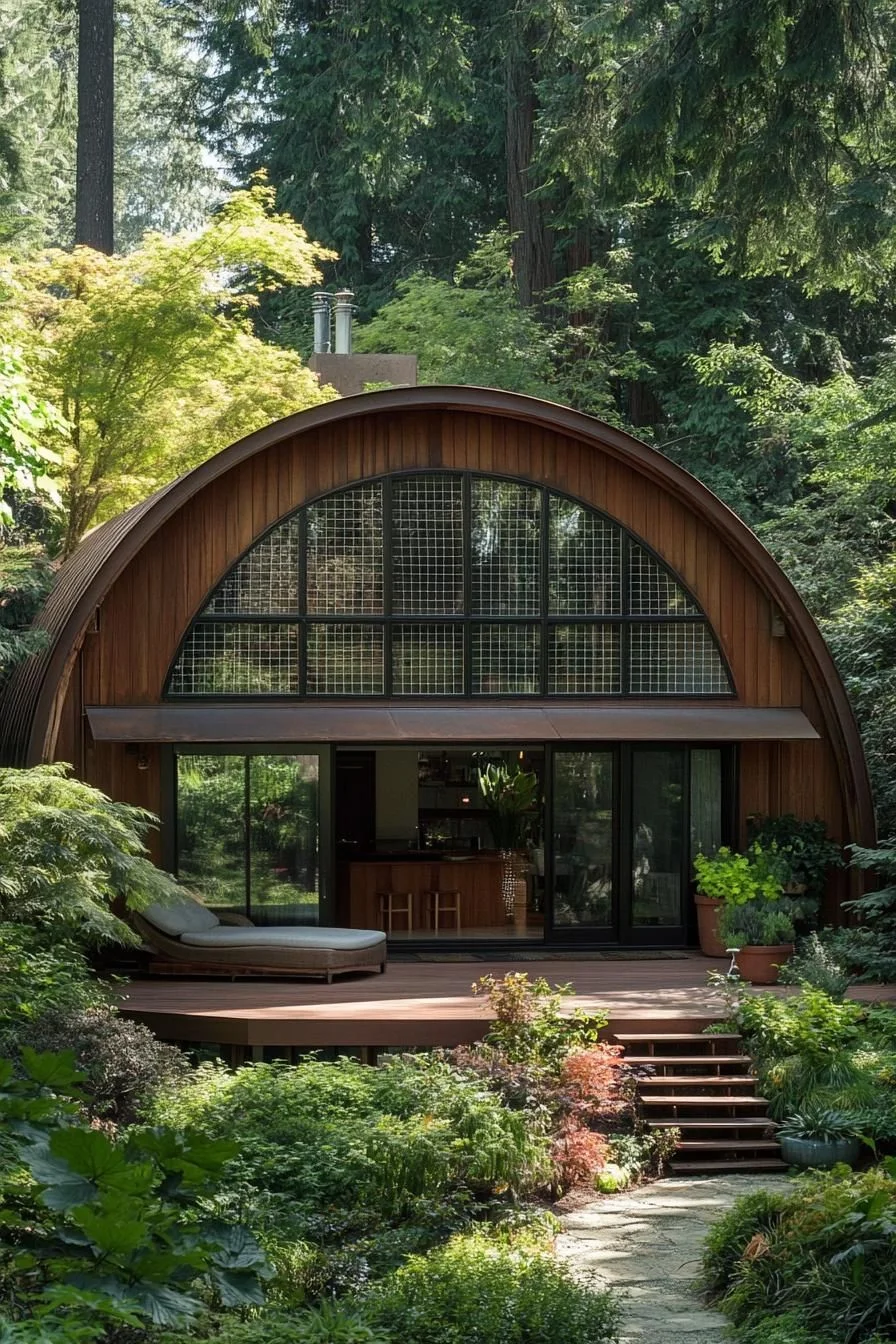 A Quonset Curve Set in Verdant Shadows