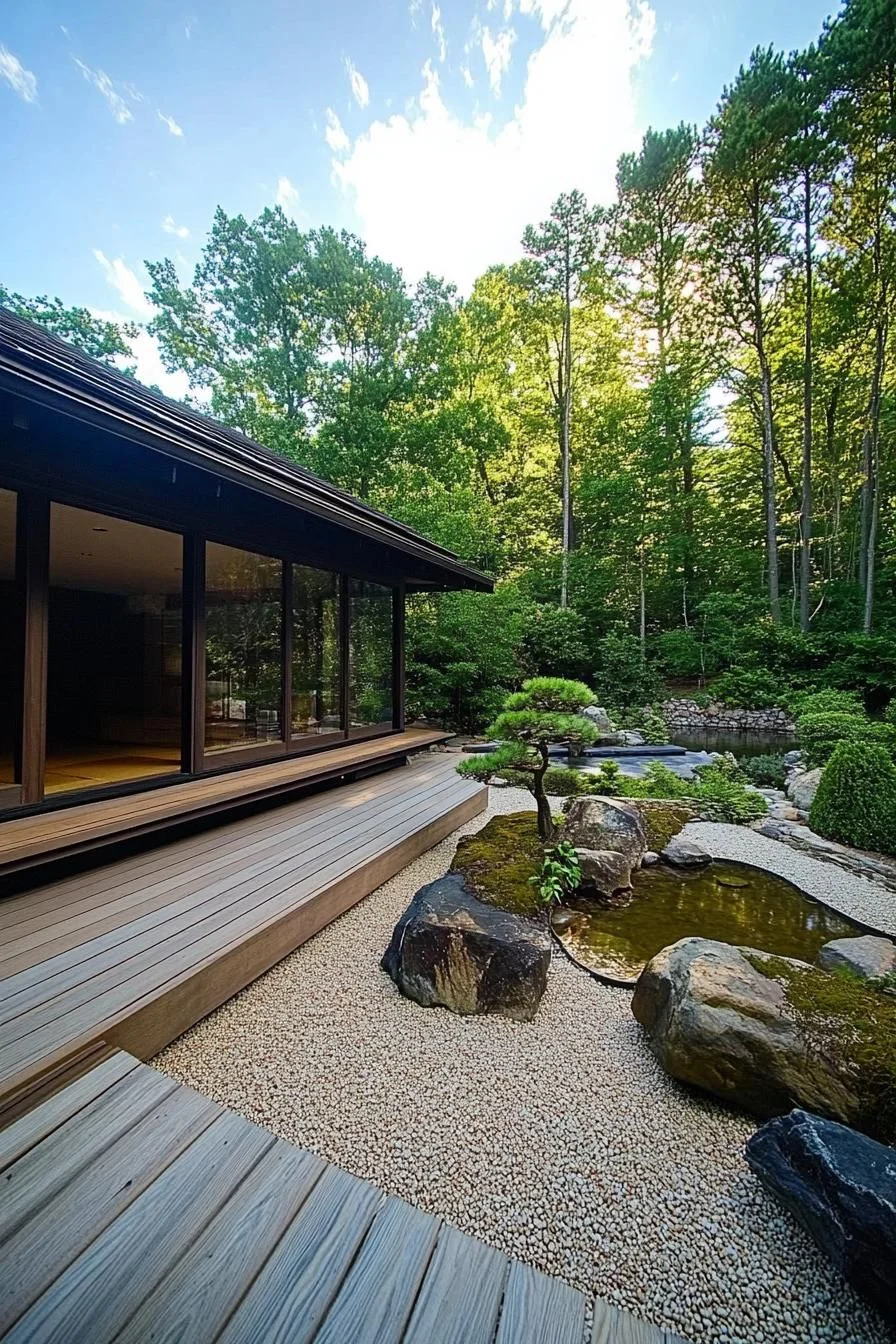 A Peaceful Meeting of Bamboo and Zen