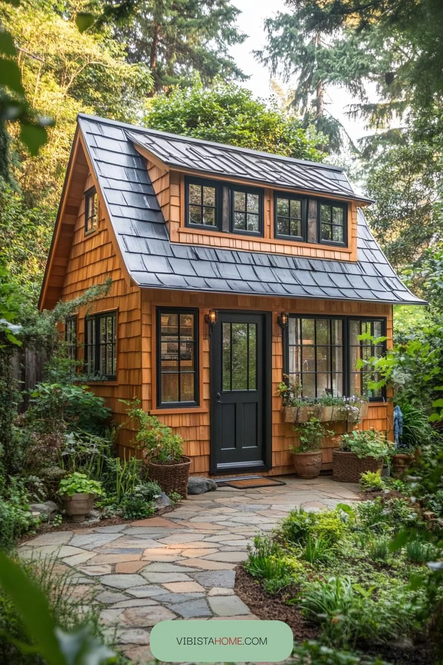 Cedar Chateau Among the Woods