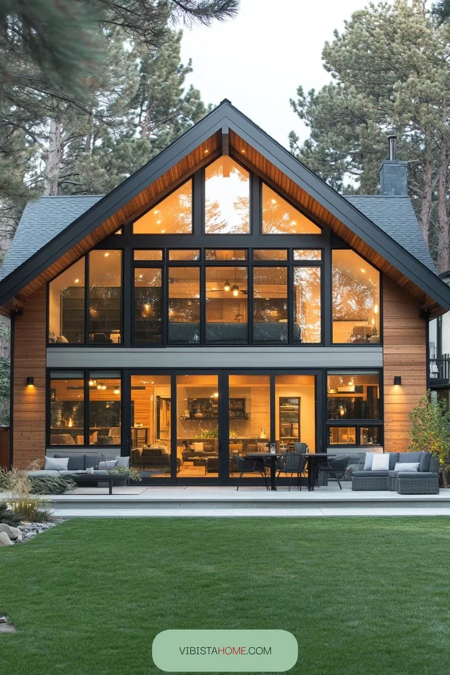 Timber Chic Glass Symphony