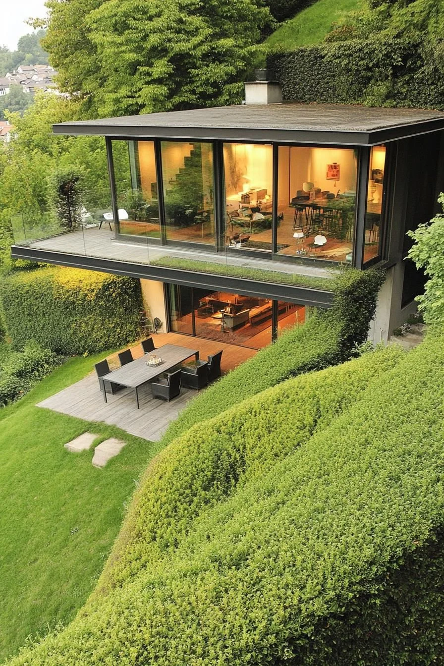 Nature-Wrapped Modern Slope Home