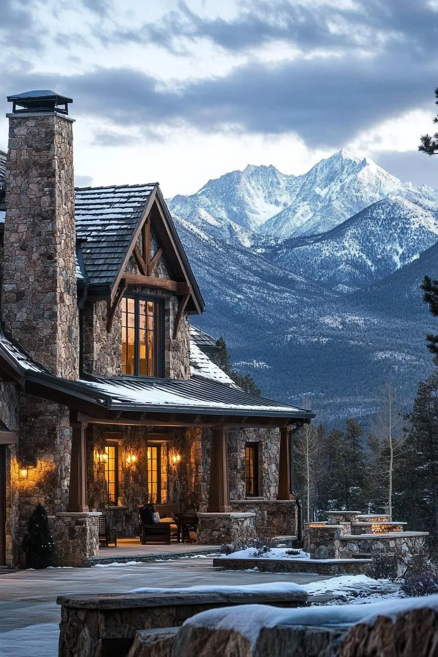 Mountain Retreat with Rustic Elegance