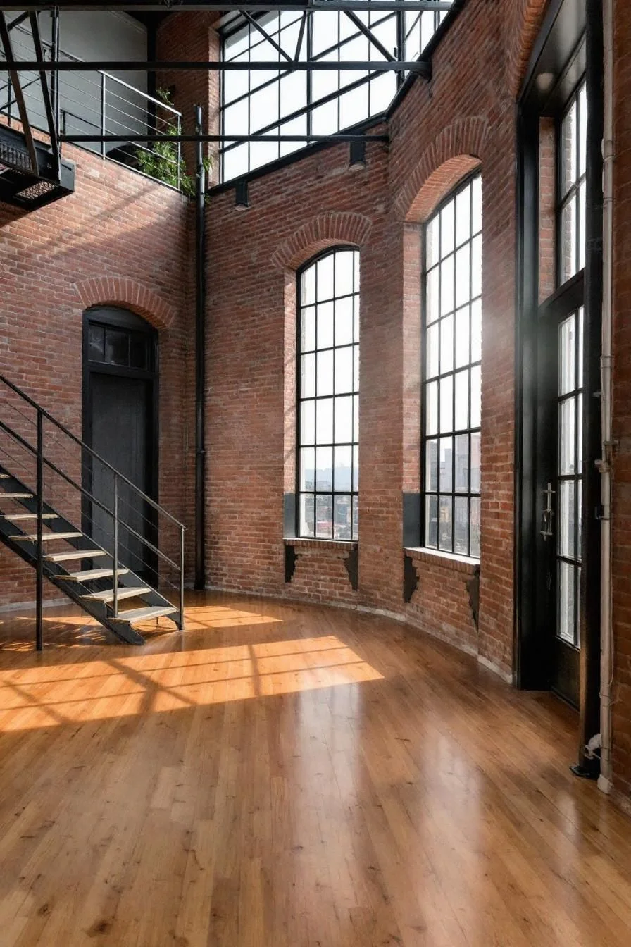 Industrial Brick Loft Paradise