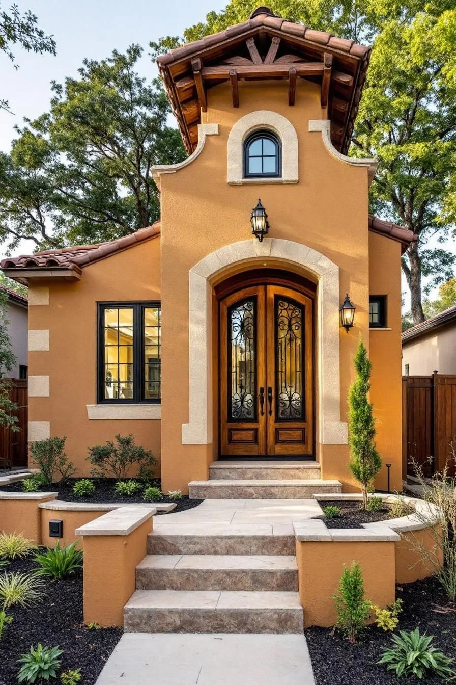 An Elegant Terra-Cotta Retreat