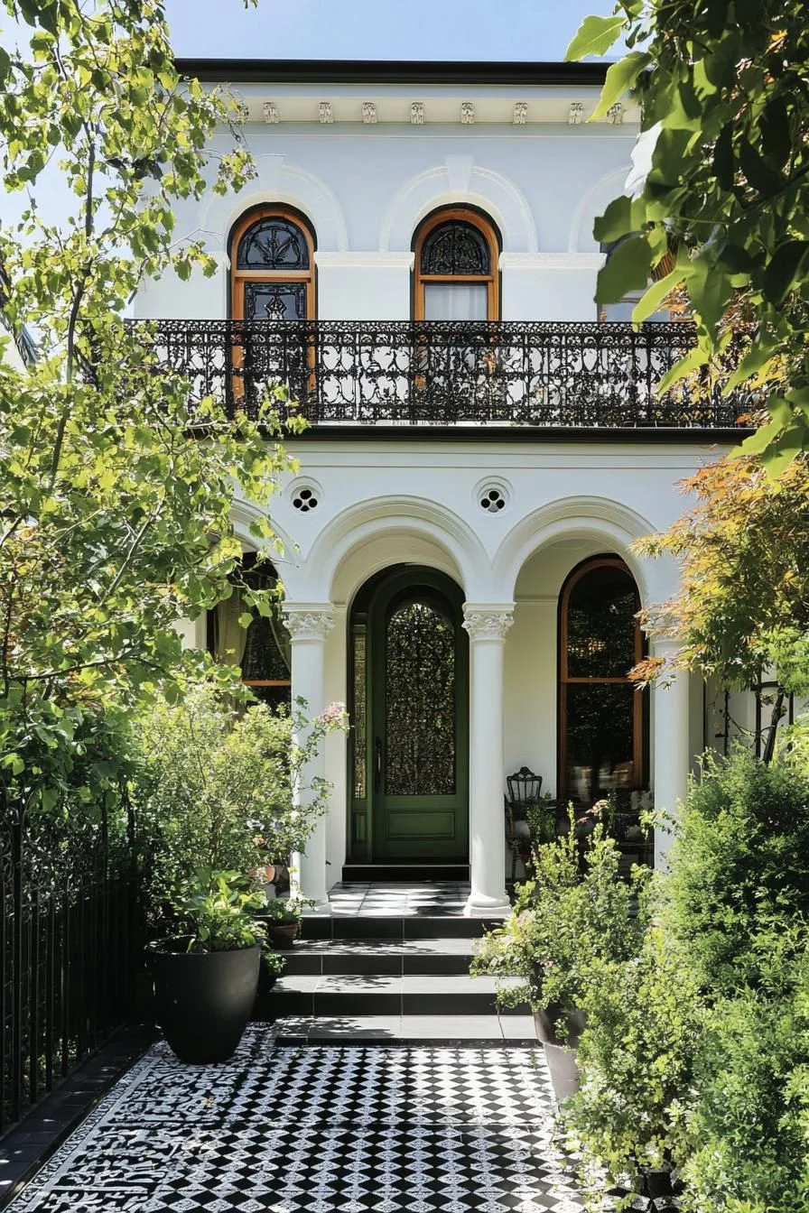 Victorian Charm Framed by Melbourne Greenery