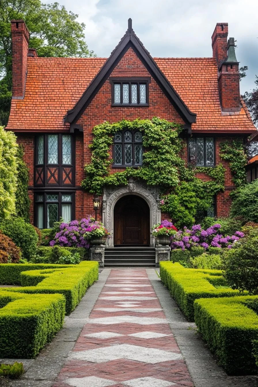 Brick and Ivy Give This Manor Its Charm