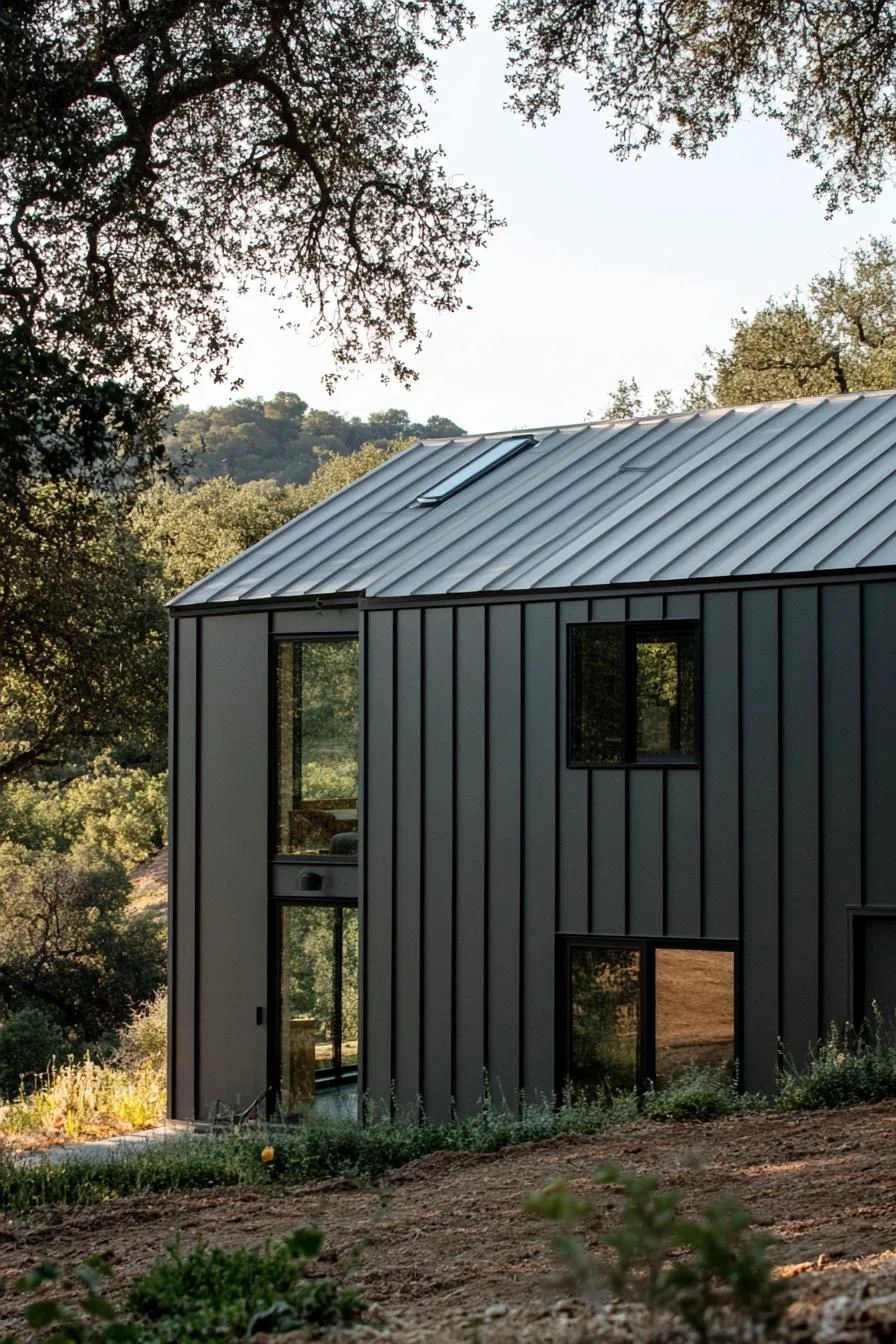 Bold Metal Home Design