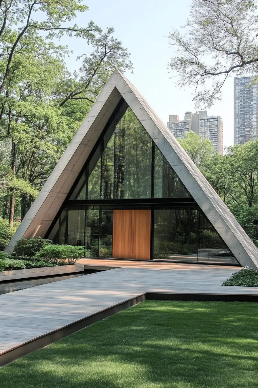 Architectural Aces: A Triangular Temptation
