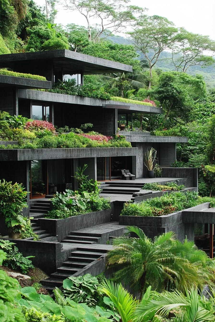 A Stone-Built Tropical Retreat