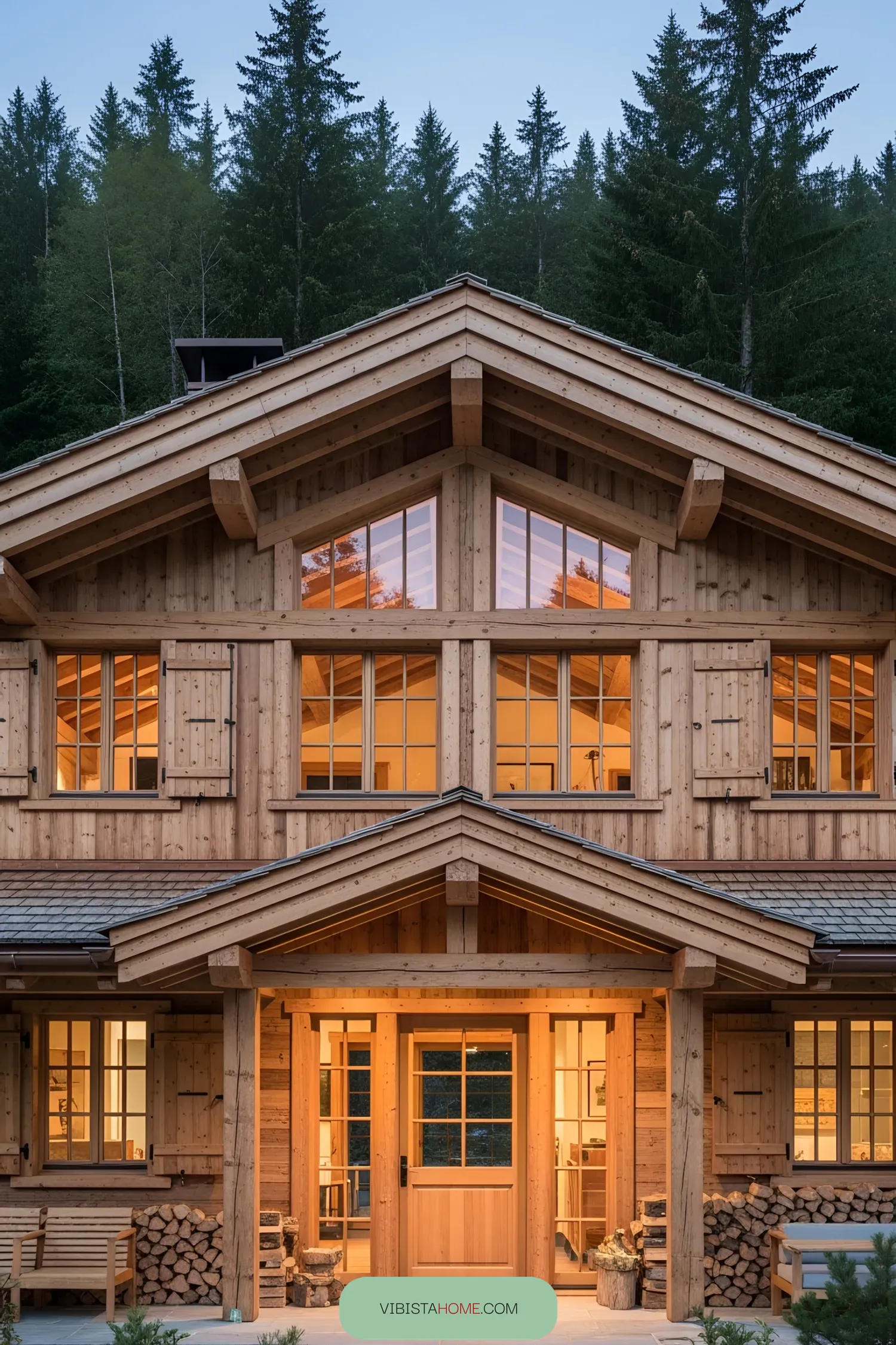 A Cozy Woodland Chalet Escape