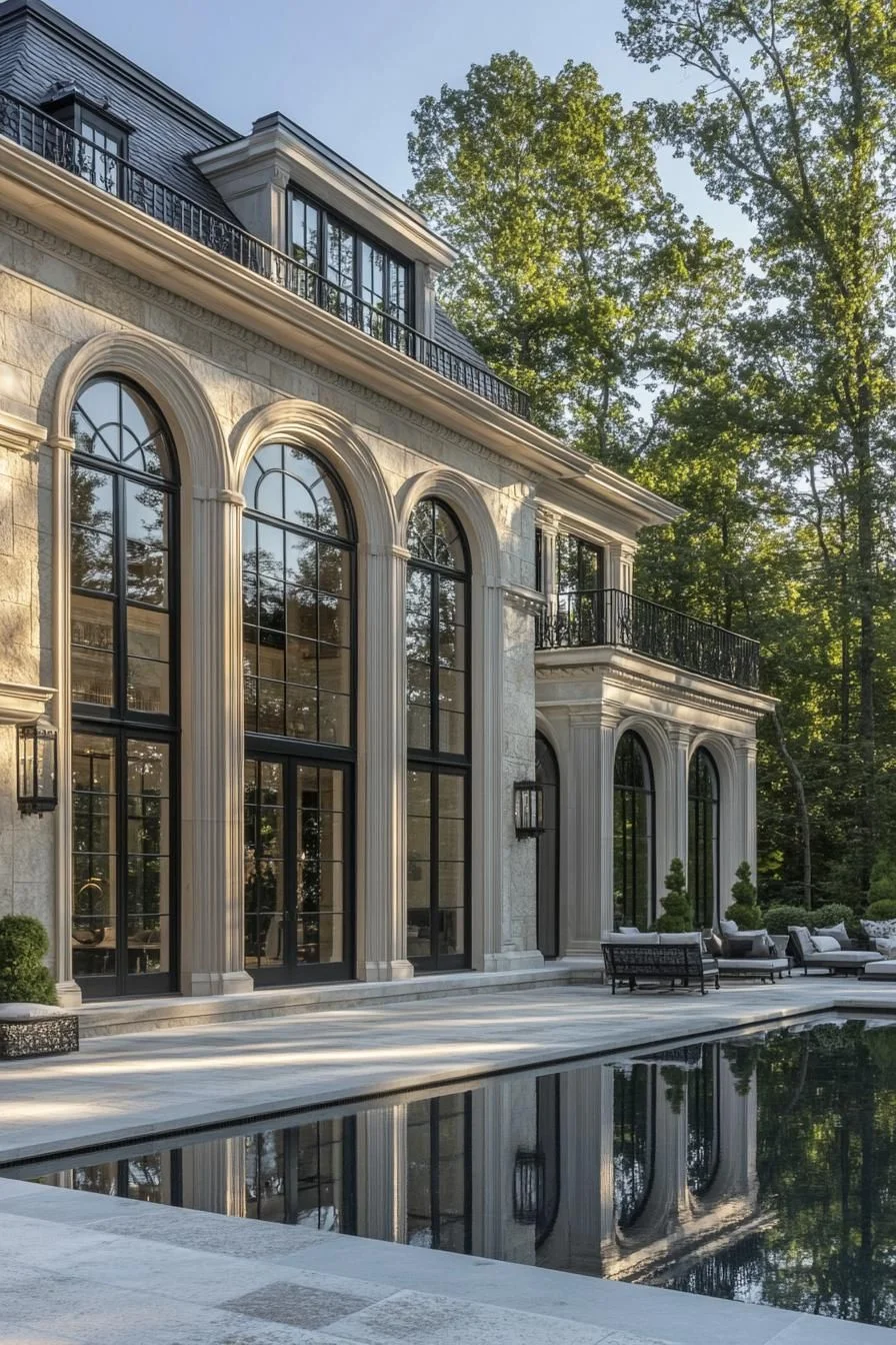 French Renaissance Home with Modern Touches