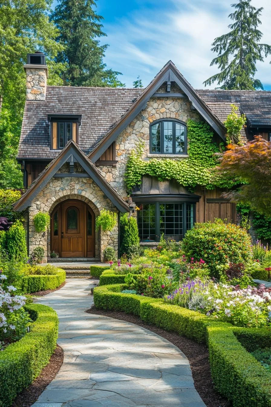 A Hidden Cottage Wrapped in Garden Green