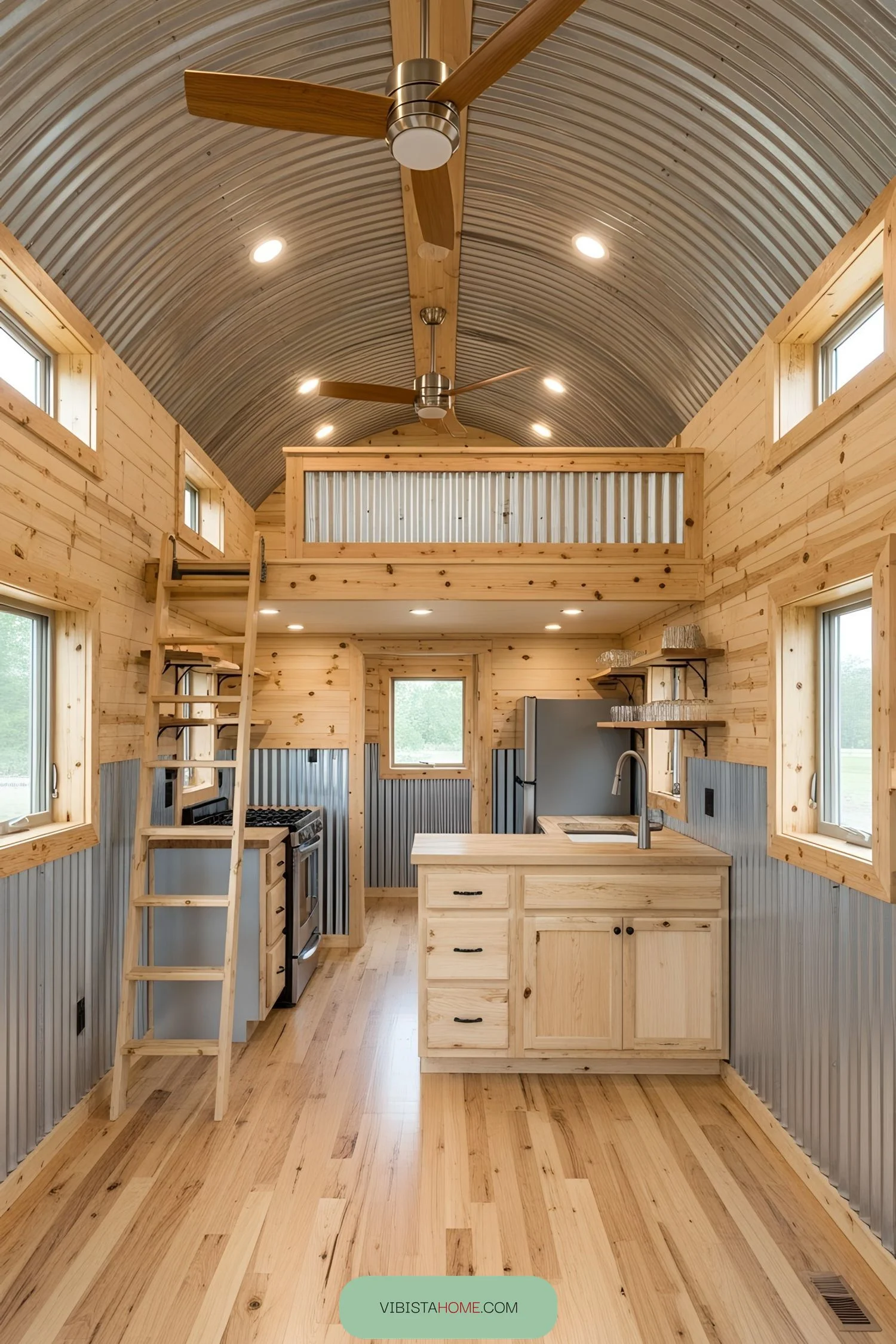 15. A Rustic Retreat at the Roost Loft