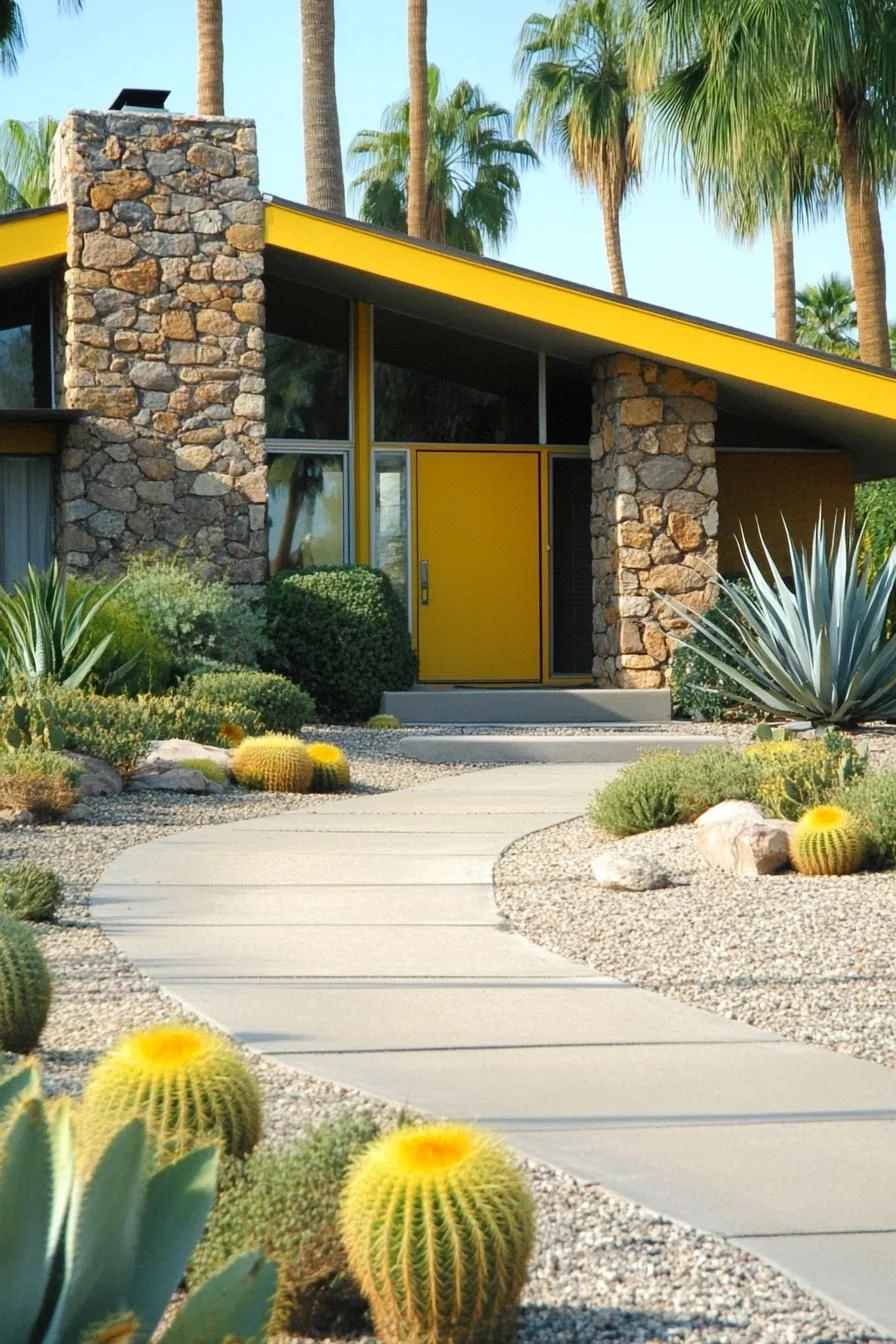 A Golden-Hour View of Mid-Century Style