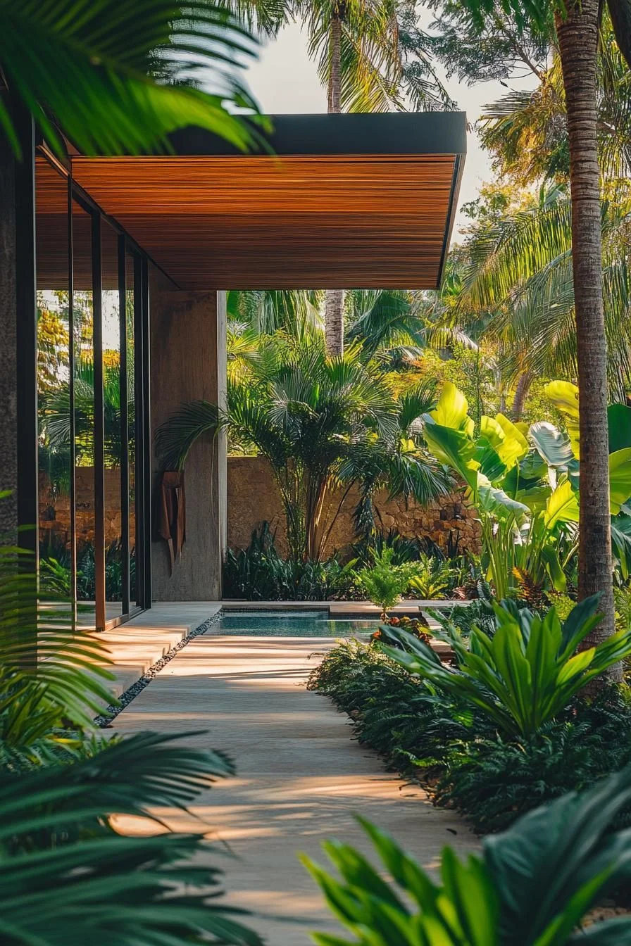A Tropical Stroll Through the Jungle Retreat