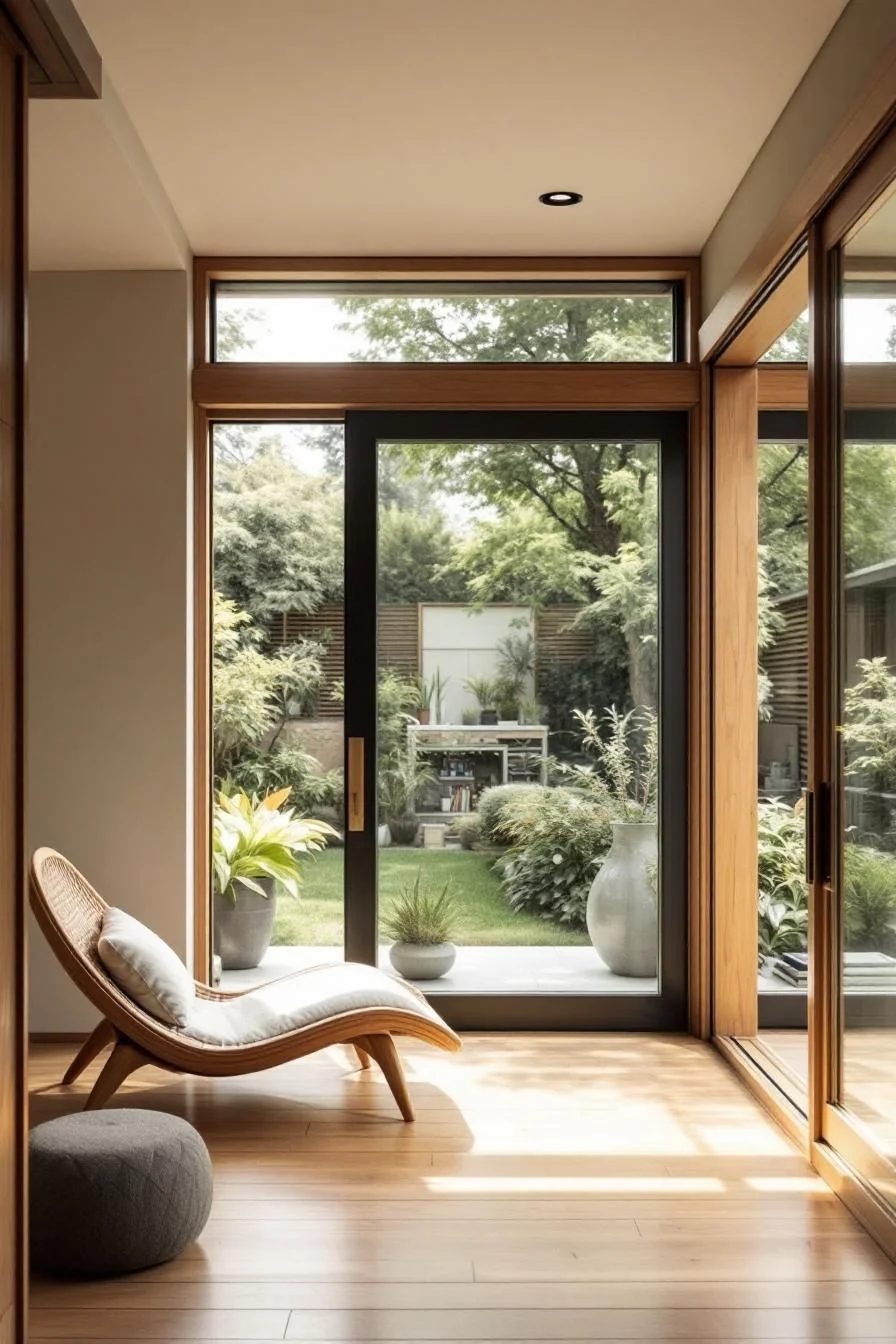 A Quiet Corner Framed by Greenery