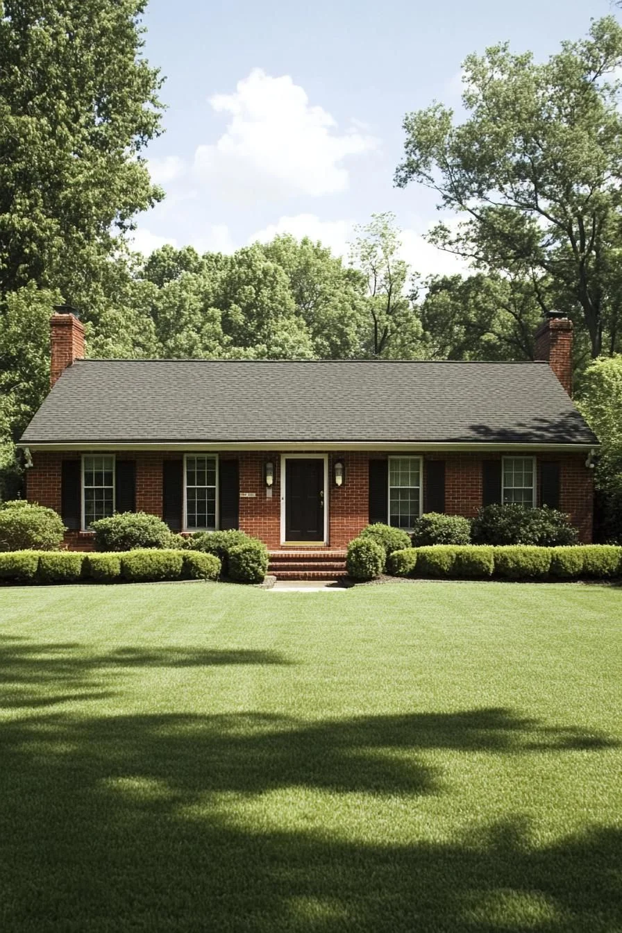 A Brick Ranch Built for Lawn Days