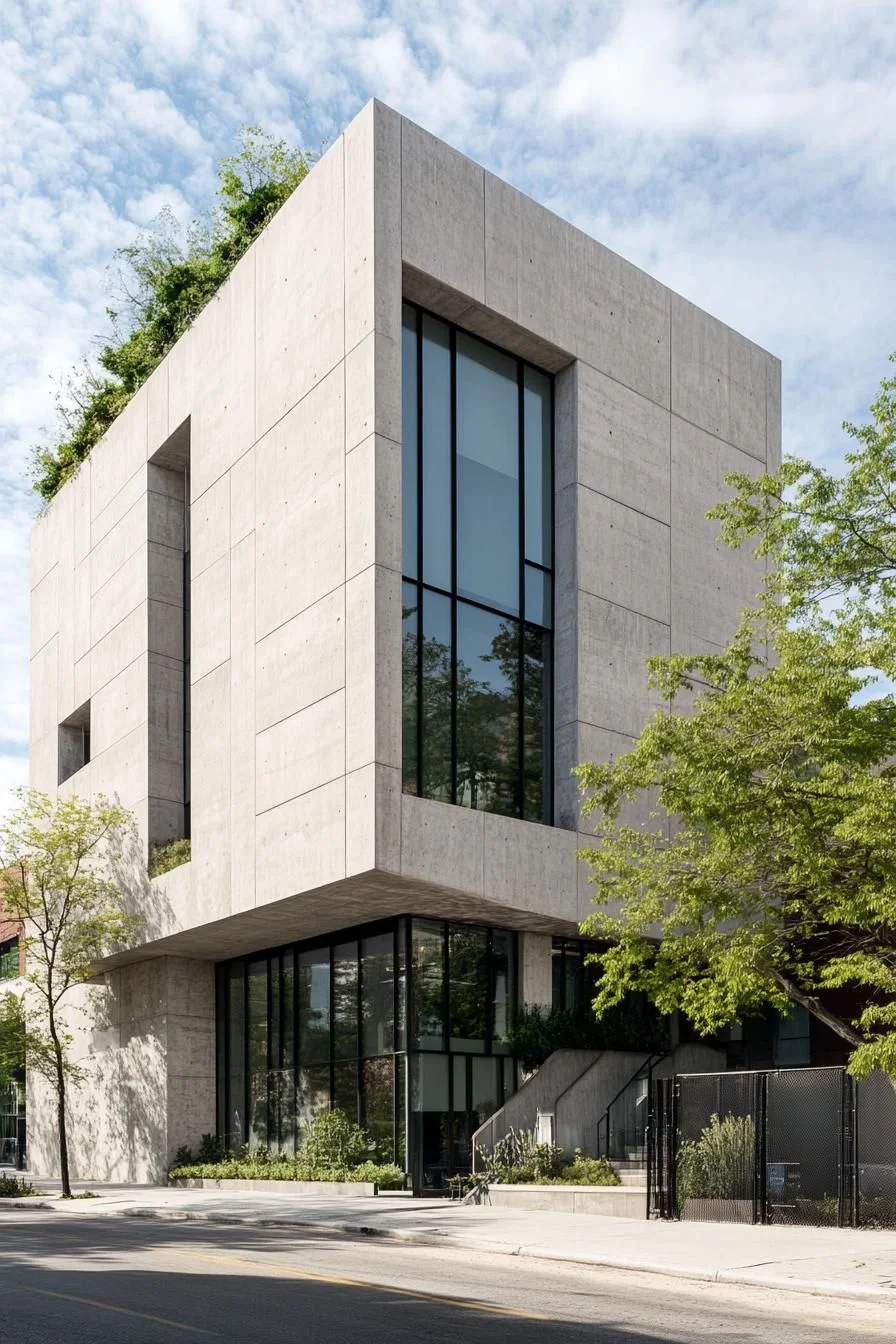 A Concrete Box Hiding Green Surprises